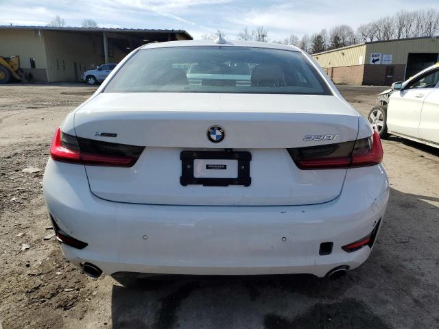 3MW5R7J09M8B73253 - 2021 BMW 330XI WHITE photo 6