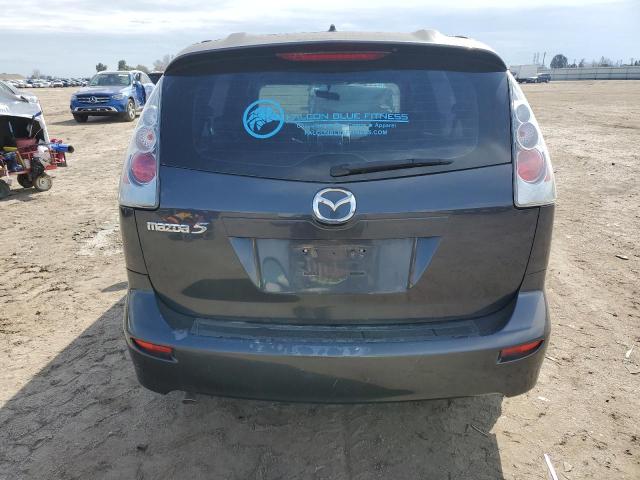 JM1CR29L760130488 - 2006 MAZDA 5 GRAY photo 6