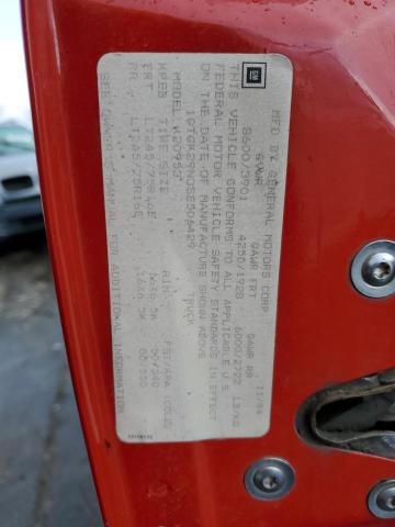 1GTGK29N3SE506429 - 1995 GMC SIERRA K2500 RED photo 12