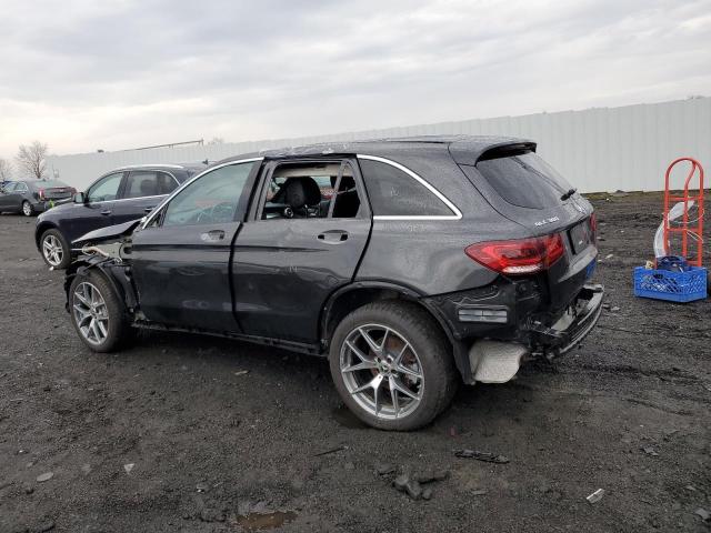 W1N0G8EBXNG119072 - 2022 MERCEDES-BENZ GLC 300 4MATIC CHARCOAL photo 2