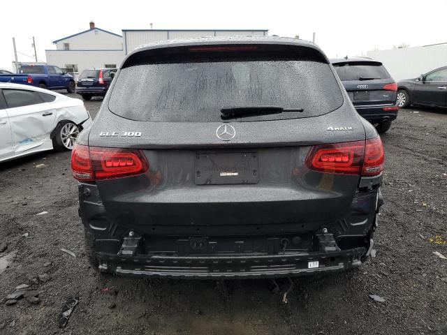 W1N0G8EBXNG119072 - 2022 MERCEDES-BENZ GLC 300 4MATIC CHARCOAL photo 6