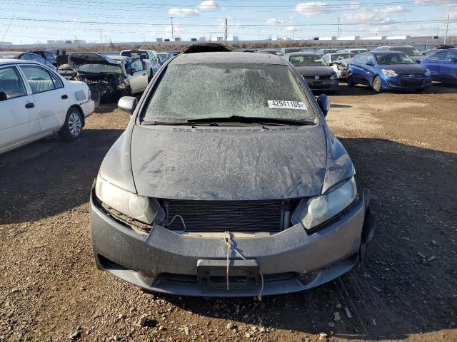 19XFA1F92AE009522 - 2010 HONDA CIVIC EXL ნაცრისფერი ფოტო 5