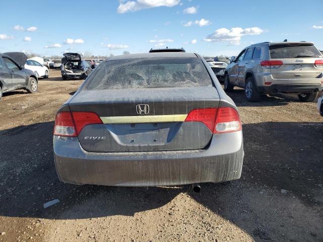 19XFA1F92AE009522 - 2010 HONDA CIVIC EXL ნაცრისფერი ფოტო 6