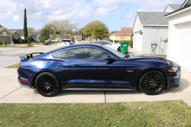 1FA6P8CF6L5175323 - 2020 FORD MUSTANG GT BLUE photo 4