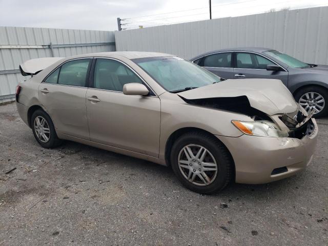 4T1BE46K87U715553 - 2007 TOYOTA CAMRY CE GOLD photo 4