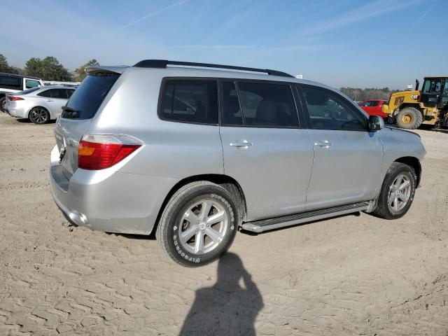 JTEDS41A082060074 - 2008 TOYOTA HIGHLANDER SILVER photo 3