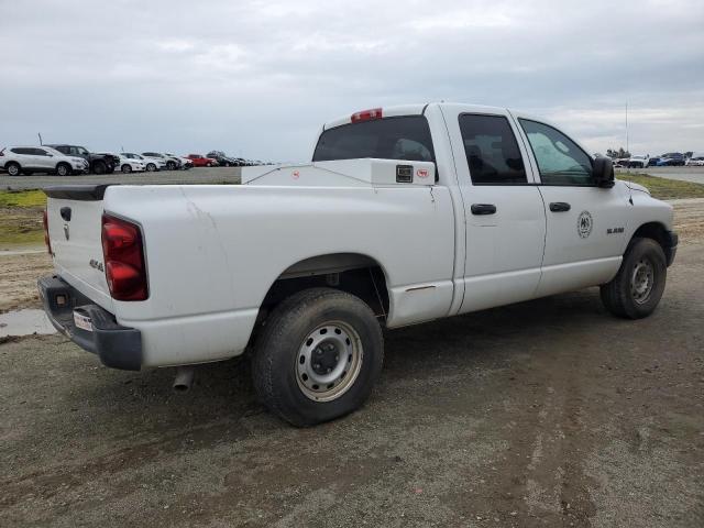 1D7HU18N98J233092 - 2008 DODGE RAM 1500 ST WHITE photo 3