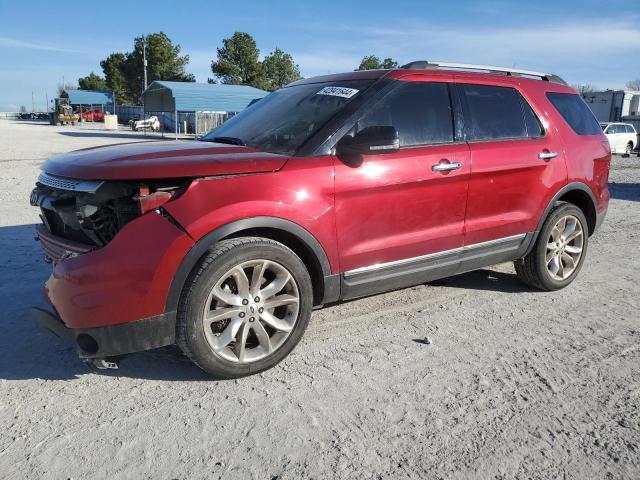 1FM5K7D85FGB66809 - 2015 FORD EXPLORER XLT RED photo 1