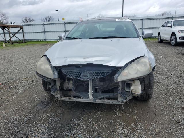 JH4DC538X5S000895 - 2005 ACURA RSX SILVER photo 5