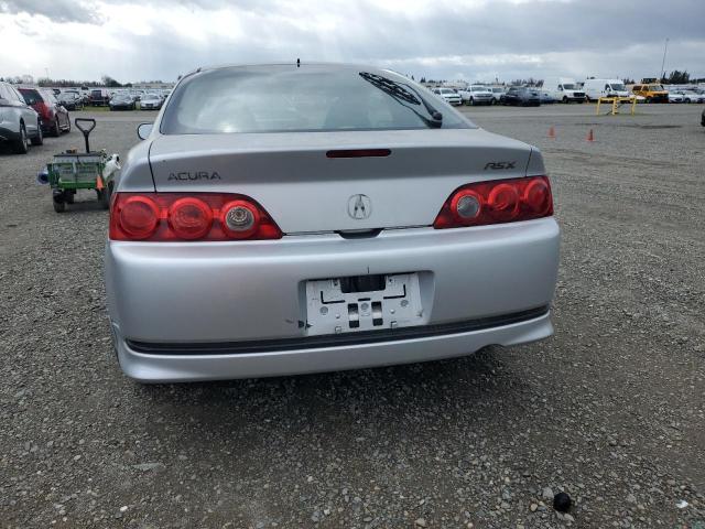 JH4DC538X5S000895 - 2005 ACURA RSX SILVER photo 6