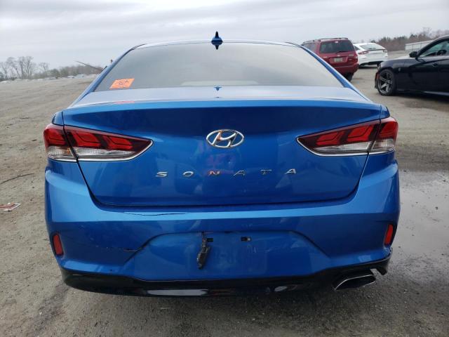 5NPE34AF1JH631884 - 2018 HYUNDAI SONATA SPORT BLUE photo 6