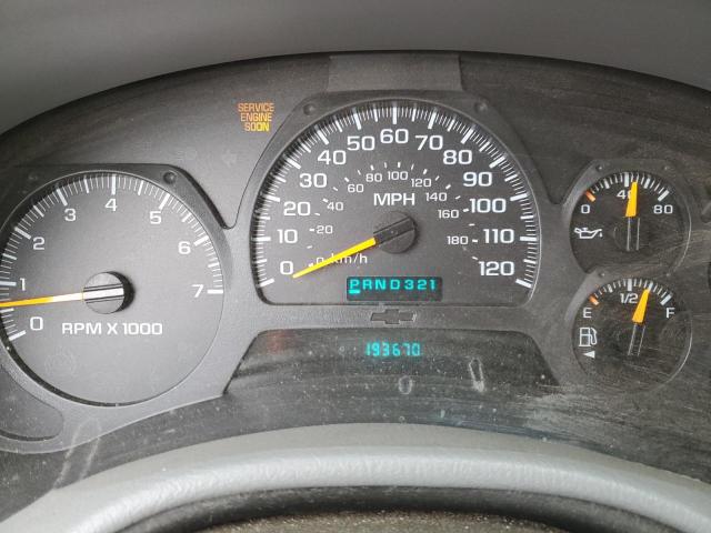 1GNET16S956147473 - 2005 CHEVROLET TRAILBLAZE EXT LS GRAY photo 9