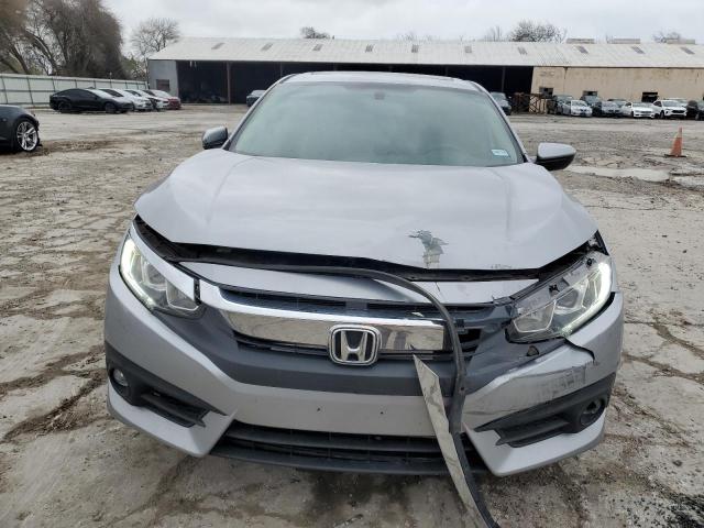 19XFC1F77HE021698 - 2017 HONDA CIVIC EXL ვერცხლისფერი ფოტო 5