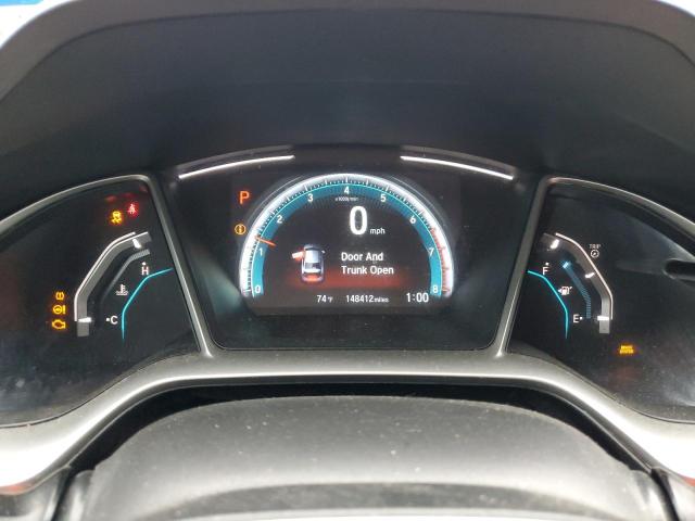 19XFC1F77HE021698 - 2017 HONDA CIVIC EXL ვერცხლისფერი ფოტო 9