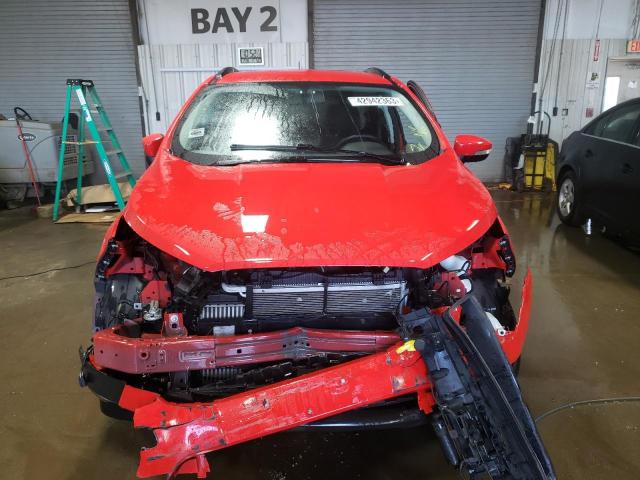 MAJ3S2GE9LC370845 - 2020 FORD ECOSPORT SE RED photo 5