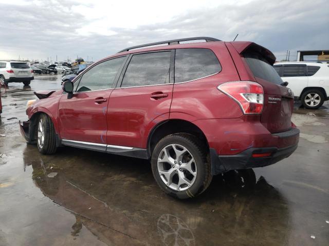 JF2SJAWC1FH566712 - 2015 SUBARU FORESTER 2.5I TOURING RED photo 2