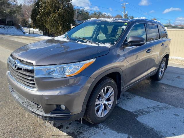 5TDJKRFH5ES061848 - 2014 TOYOTA HIGHLANDER XLE 灰色 照片 1
