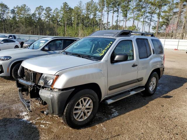 5N1AN0NU7FN658245 - 2015 NISSAN XTERRA X SILVER photo 1