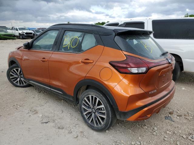 3N1CP5DV1ML514849 - 2021 NISSAN KICKS SR ORANGE photo 2