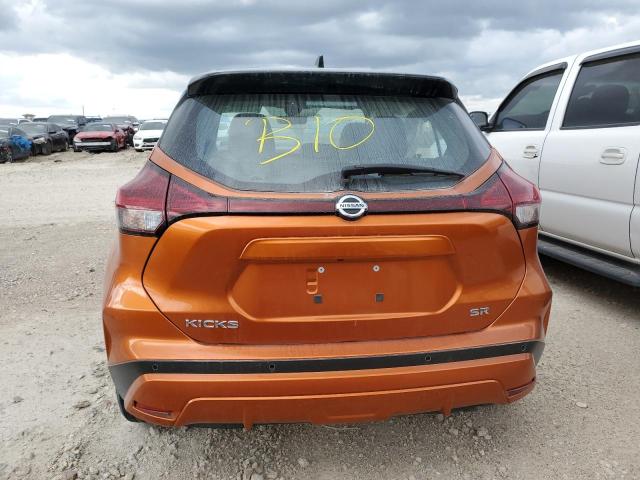 3N1CP5DV1ML514849 - 2021 NISSAN KICKS SR ORANGE photo 6