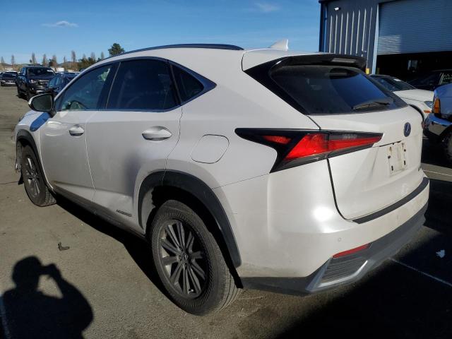 JTJBJRBZ1J2084838 - 2018 LEXUS NX 300H WHITE photo 2