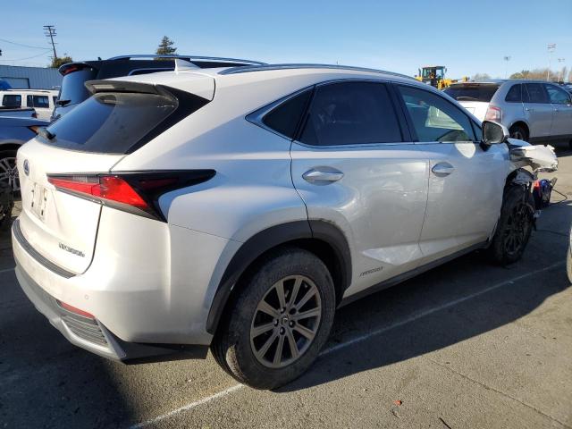 JTJBJRBZ1J2084838 - 2018 LEXUS NX 300H WHITE photo 3