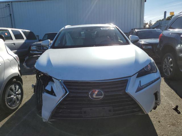 JTJBJRBZ1J2084838 - 2018 LEXUS NX 300H WHITE photo 5