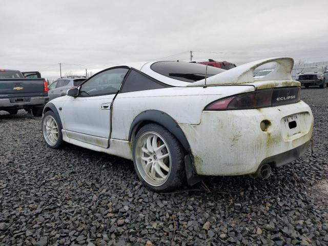 4A3AK54F1WE077379 - 1998 MITSUBISHI ECLIPSE GST WHITE photo 2