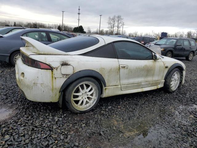 4A3AK54F1WE077379 - 1998 MITSUBISHI ECLIPSE GST WHITE photo 3