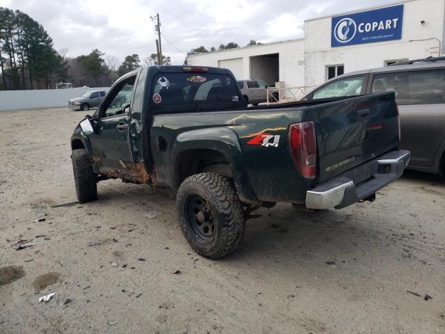 1GCDT146048173294 - 2004 CHEVROLET COLORADO GREEN photo 2