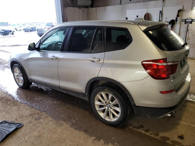 5UXWX9C5XG0D79747 - 2016 BMW X3 XDRIVE28I SILVER photo 2