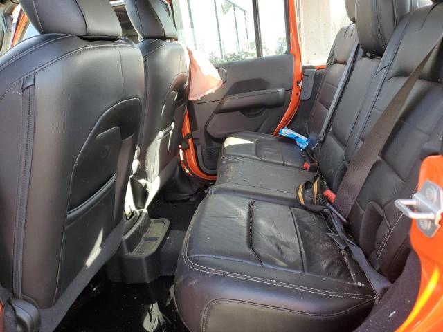 1C4HJXEG3JW280526 - 2018 JEEP WRANGLER U SAHARA ORANGE photo 10
