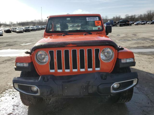 1C4HJXEG3JW280526 - 2018 JEEP WRANGLER U SAHARA ORANGE photo 5