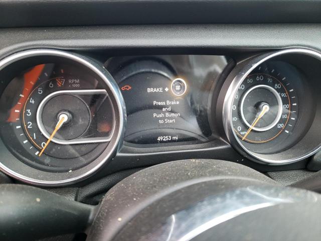 1C4HJXEG3JW280526 - 2018 JEEP WRANGLER U SAHARA ORANGE photo 9