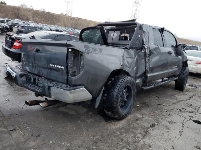 5TFUW5F14EX327514 - 2014 TOYOTA TUNDRA DOUBLE CAB SR/SR5 GRAY photo 3