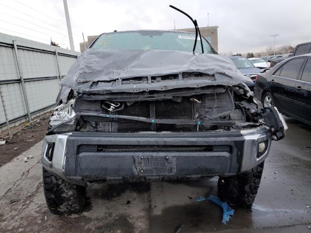 5TFUW5F14EX327514 - 2014 TOYOTA TUNDRA DOUBLE CAB SR/SR5 GRAY photo 5