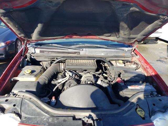 1J4GS48K55C682847 - 2005 JEEP GRAND CHER LAREDO 红色 照片 12