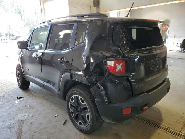 ZACCJBCT6GPC79941 - 2016 JEEP RENEGADE TRAILHAWK BLACK photo 2