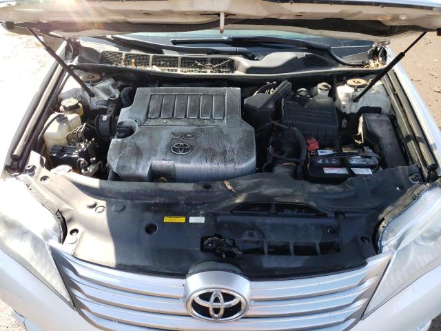 4T1BK3DB6BU377259 - 2011 TOYOTA AVALON BASE WHITE photo 11