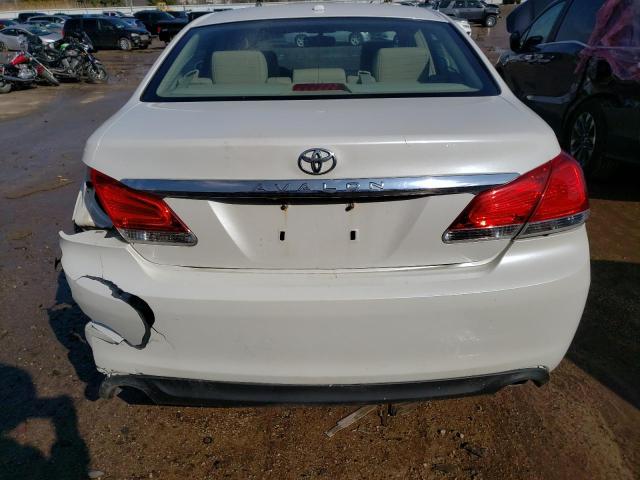 4T1BK3DB6BU377259 - 2011 TOYOTA AVALON BASE WHITE photo 6