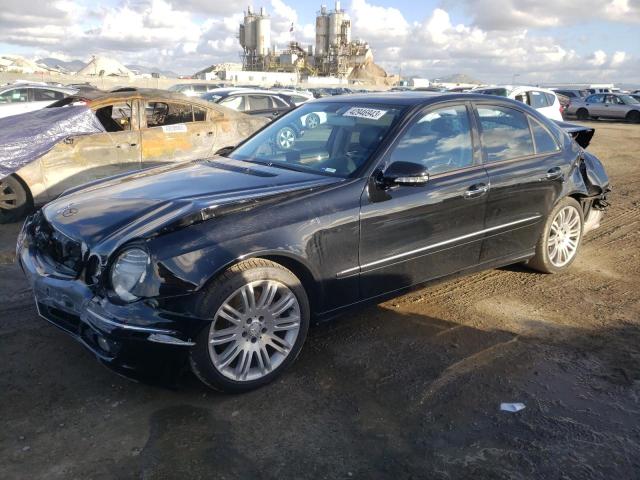 WDBUF56X77B007056 - 2007 MERCEDES-BENZ E350 BLACK photo 1