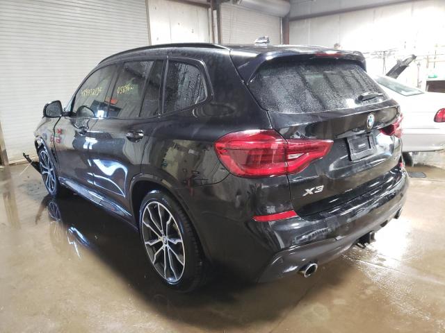 5UXTR9C58KLE18601 - 2019 BMW X3 XDRIVE30I Սև լուսանկար 2