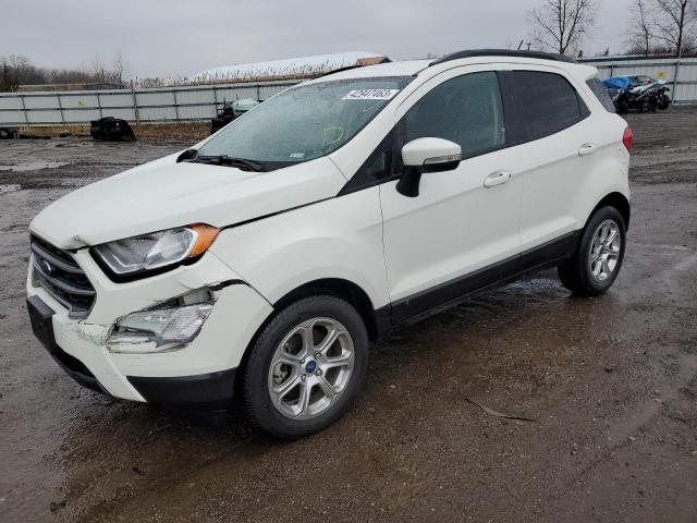 MAJ3S2GE9KC308568 - 2019 FORD ECOSPORT SE WHITE photo 1