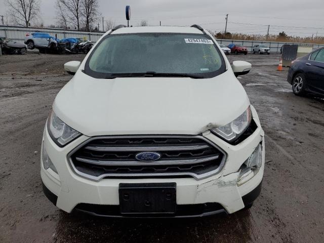 MAJ3S2GE9KC308568 - 2019 FORD ECOSPORT SE WHITE photo 5