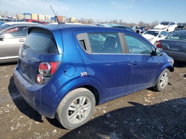 1G1JC6SH7E4149371 - 2014 CHEVROLET SONIC LT BLUE photo 3