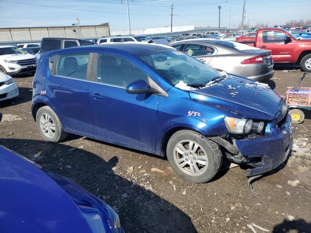 1G1JC6SH7E4149371 - 2014 CHEVROLET SONIC LT BLUE photo 4