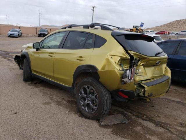 JF2GTHSC7MH283307 - 2021 SUBARU CROSSTREK SPORT GREEN photo 2