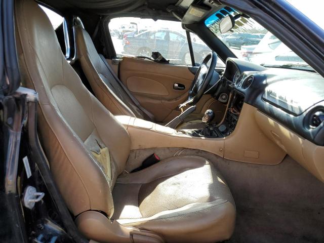 JM1NB353720225829 - 2002 MAZDA MX-5 MIATA BASE BLACK photo 7