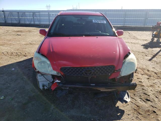 2T1KR32E64C206296 - 2004 TOYOTA COROLLA MA XR RED photo 5