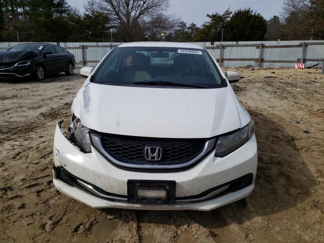 19XFB2F50FE298200 - 2015 HONDA CIVIC LX WHITE photo 5